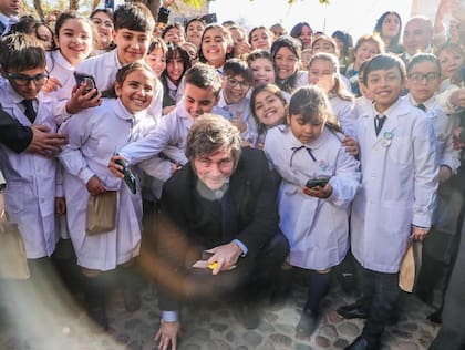 Javier Milei en San Juan