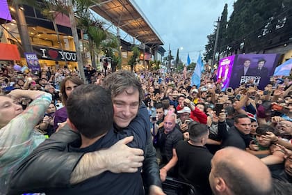 Javier Milei encabezó un acto en Tucumán.