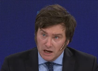 Javier Milei entrevistado en TN