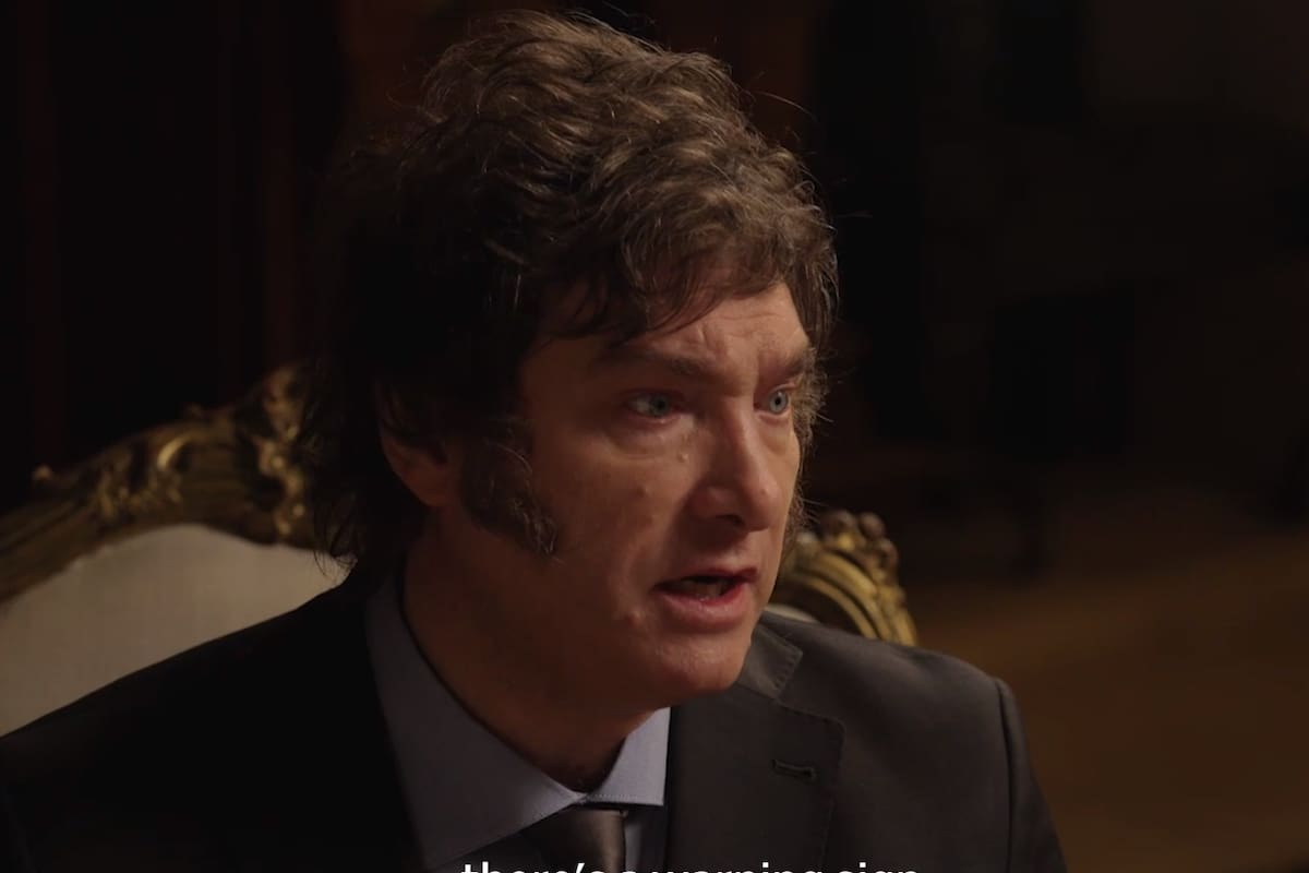 Javier Milei entrevistado en The Wal Street Journal