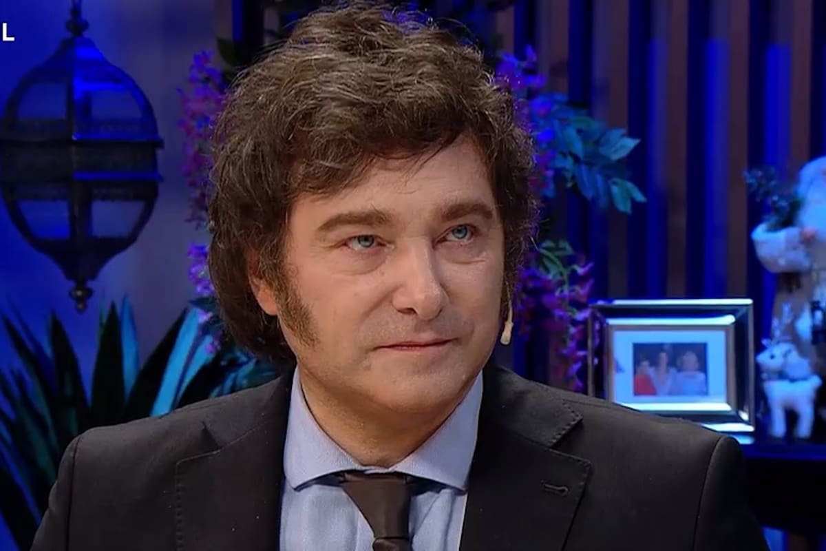 Javier Milei entrevistado por Mirtha Legrand