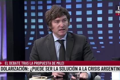 Javier Milei estuvo en Comunidad de Negocios, por LN+