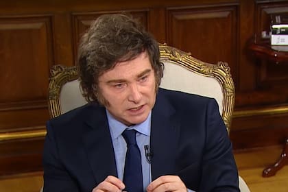 Javier Milei, fue entrevistado en la pantalla de TN