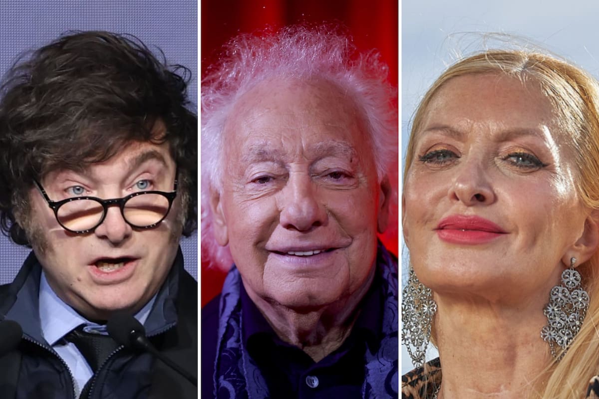 Javier Milei, Guillermo Coppola y "Yuyito" González