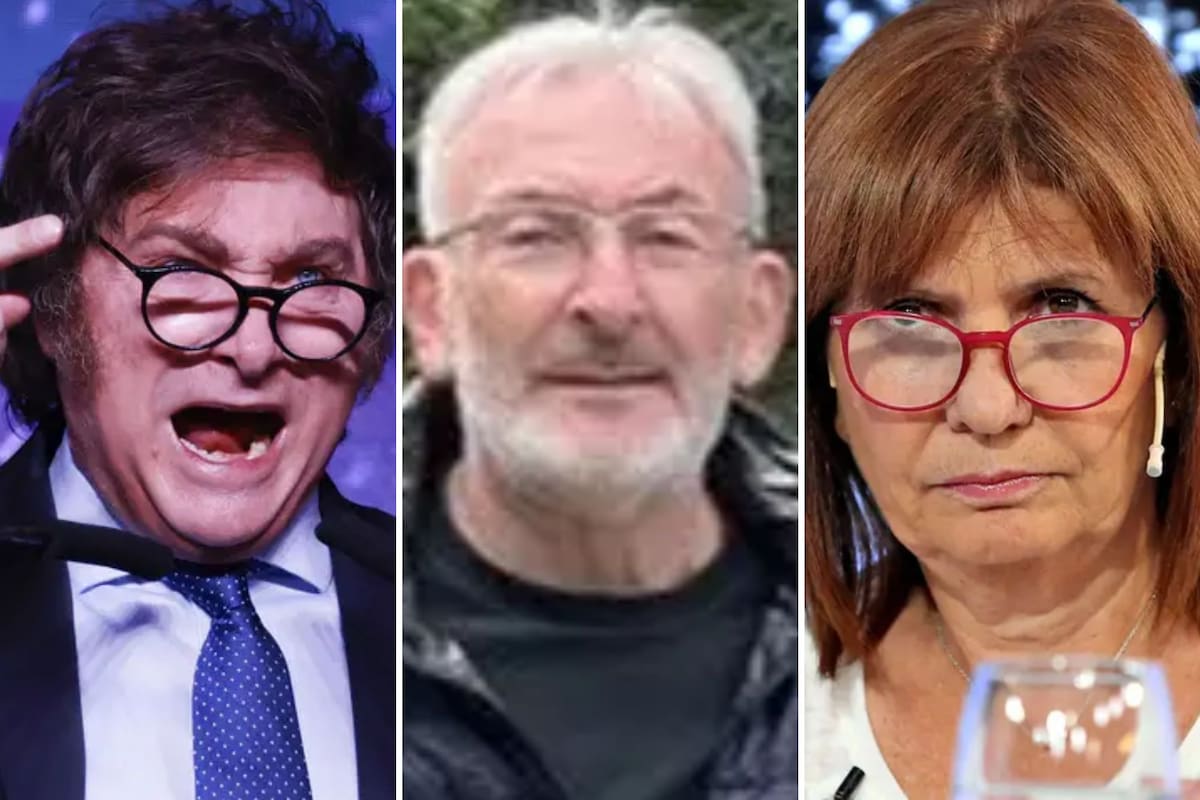 Javier Milei, Guillermo Yanco y Patricia Bullrich