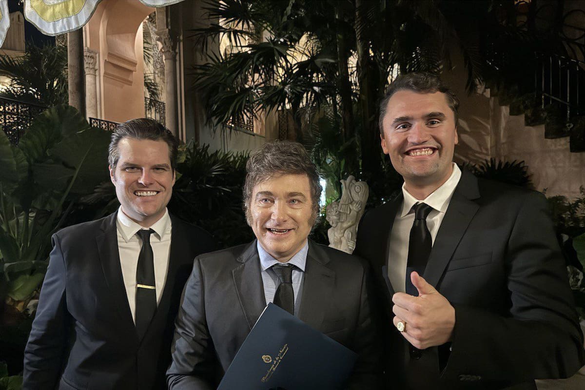 Javier Milei había mantenido con el activista conservador Charlie Kirk durante una de sus visitas a Estados Unidos