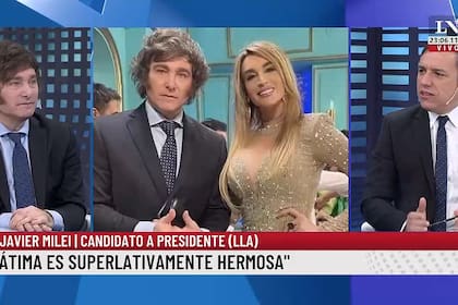 Javier Milei habló de Fátima Florez en LN+