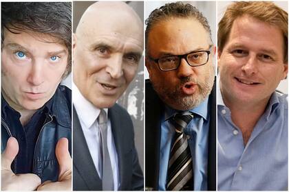 Javier Milei, José Luis Espert, Matías Kulfas y Alex Campbell visitan la Feria del Libro en la recta final del evento