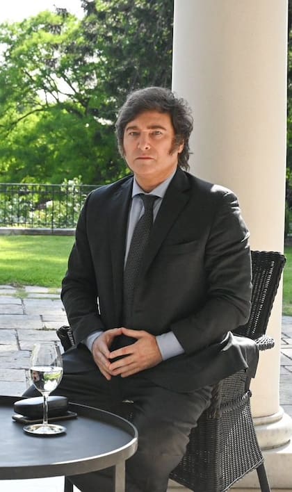 Javier Milei mostró signos de confianza