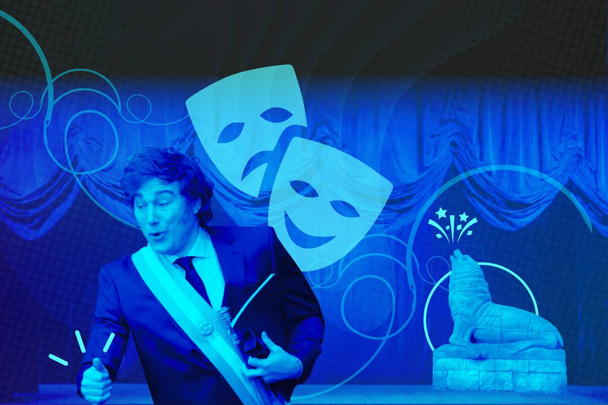 Javier Milei podría hacer un aparte en sus giras de verano para pasar por el teatro en Mar del Plata