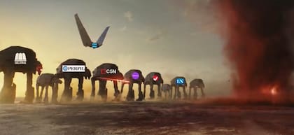 Javier Milei utilizó una imagen de Star Wars para mostrar que es "atacado" por distintos medios y Frente Patria