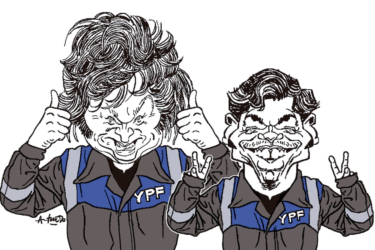 Javier Milei y Axel Kicillof