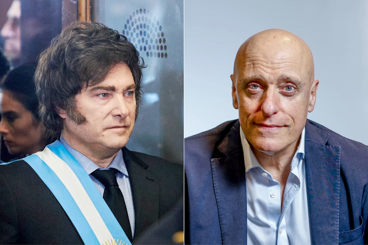 Javier Milei y Carlos Pagni