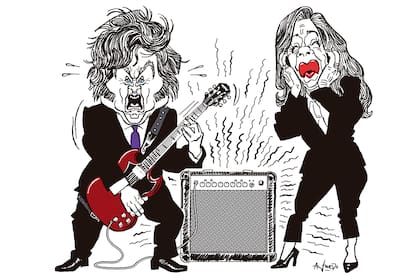 Javier Milei y Cristina Kirchner