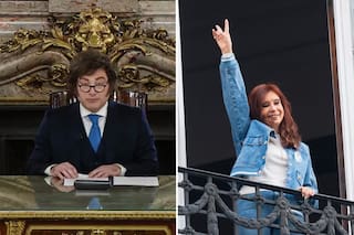 Milei acusó a Cristina Kirchner de haber robado "10.000 millones de dólares" con el Banco Central