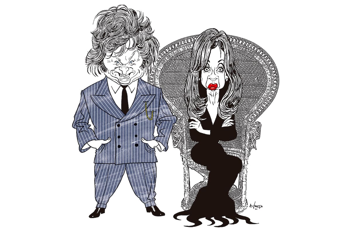 Javier Milei y Cristina Fernández de Kirchner