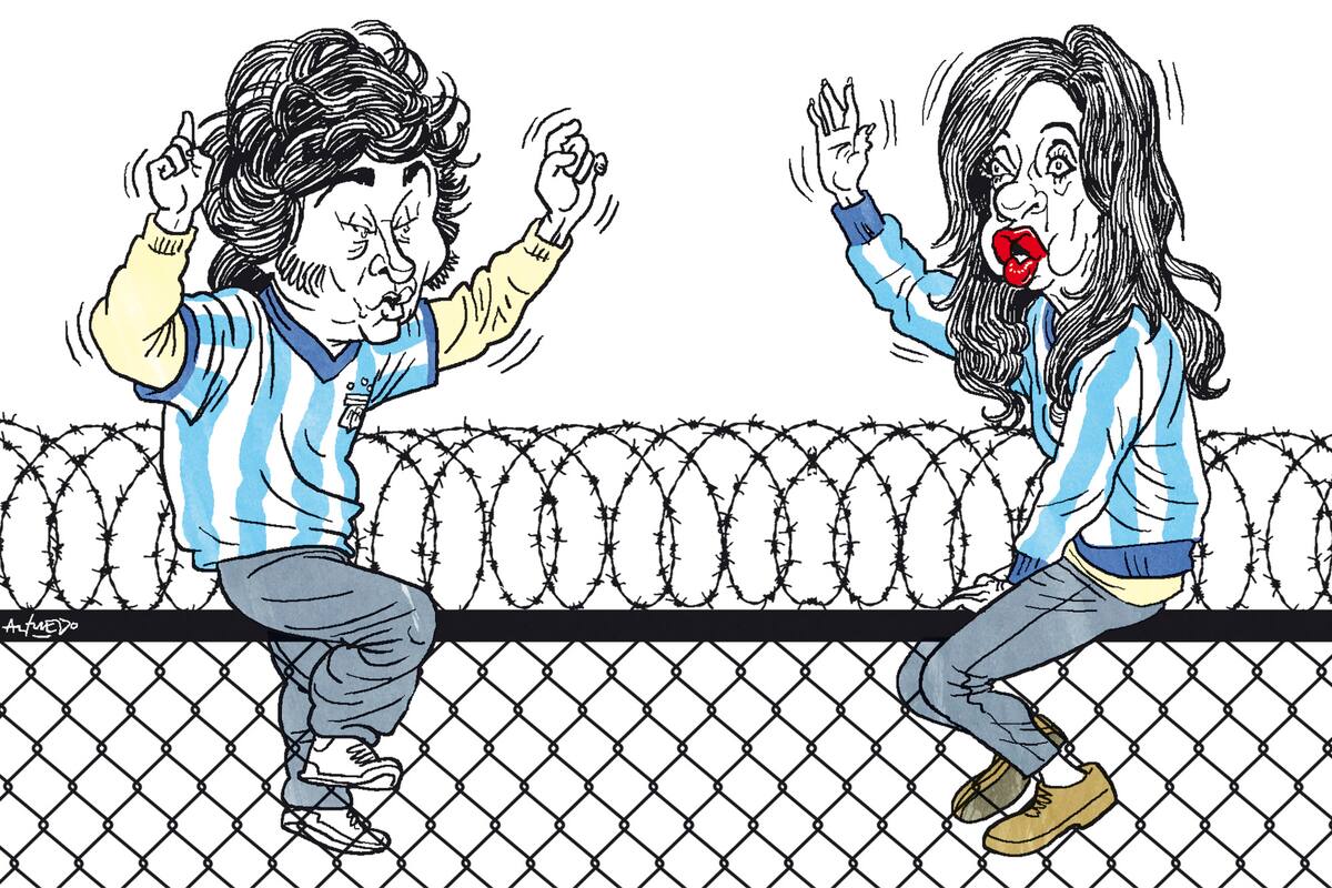 Javier Milei y Cristina Fernández de Kirchner
