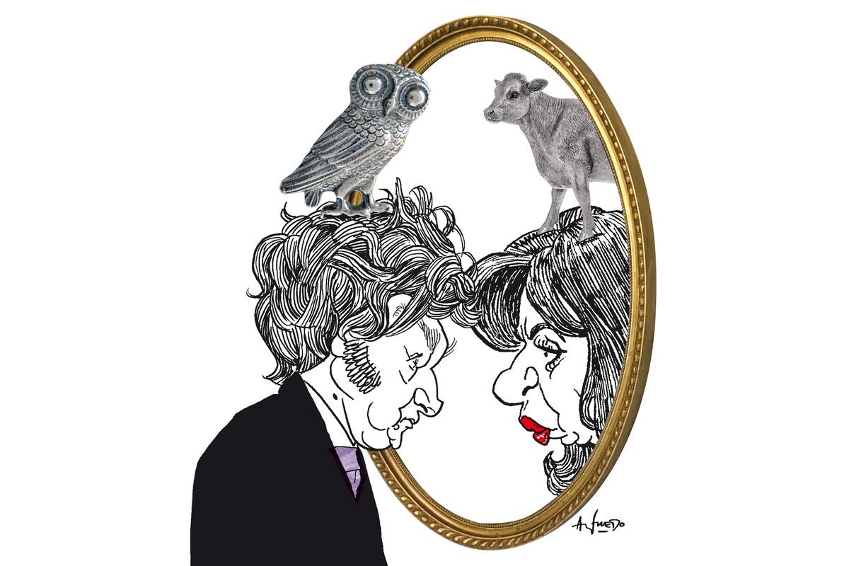 Javier Milei y Cristina Fernández de Kirchner