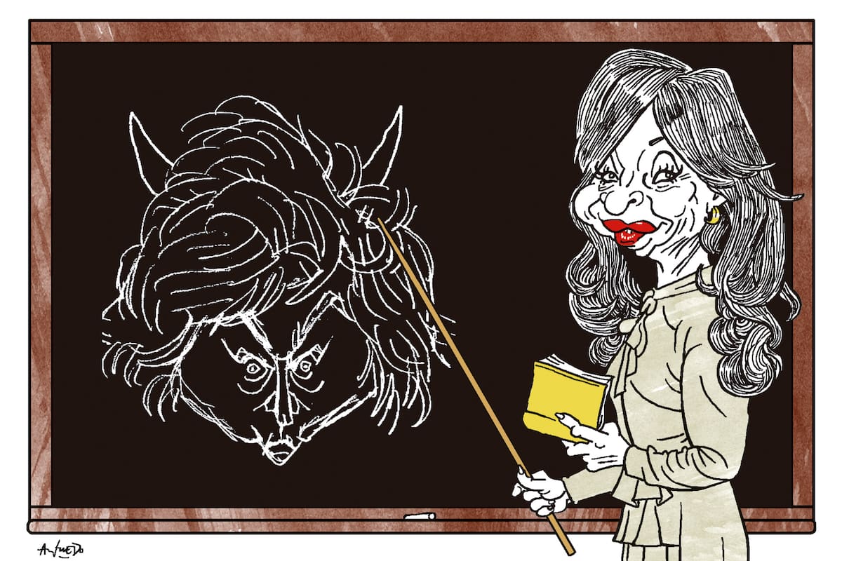 Javier Milei y Cristina Fernández de Kirchner