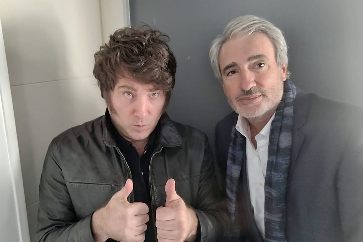 Javier Milei y Darío Epstein