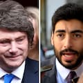 Javier Milei reposteó un mensaje irónico contra Facundo Moyano tras el escándalo con su novia en Belgrano