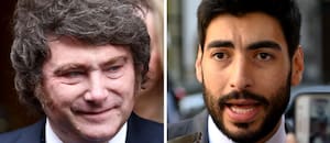 Javier Milei reposteó un mensaje irónico contra Facundo Moyano tras el escándalo con su novia en Belgrano