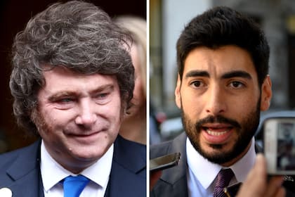 Javier Milei reposteó un mensaje irónico contra Facundo Moyano tras el escándalo con su novia en Belgrano