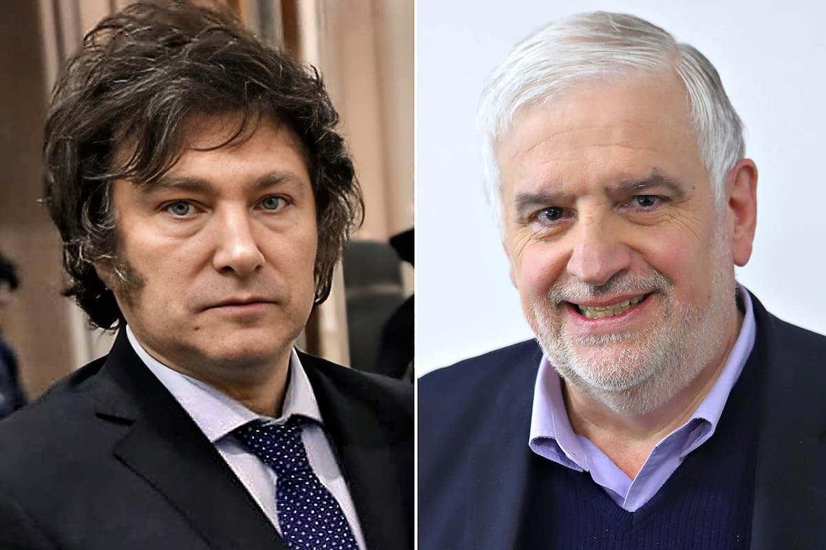 Javier Milei y Fernando Vilella