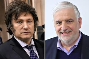 Javier Milei y Fernando Vilella