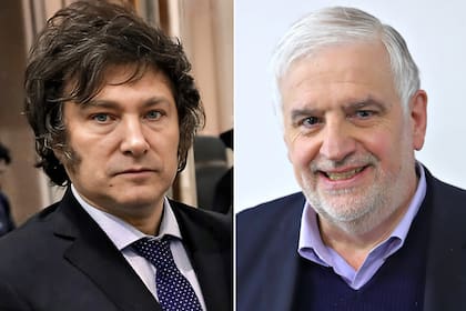 Javier Milei y Fernando Vilella