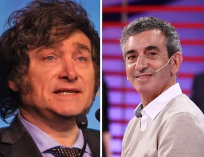 Javier Milei y Florencio Randazzo