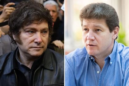 Javier Milei y Gustavo Melella