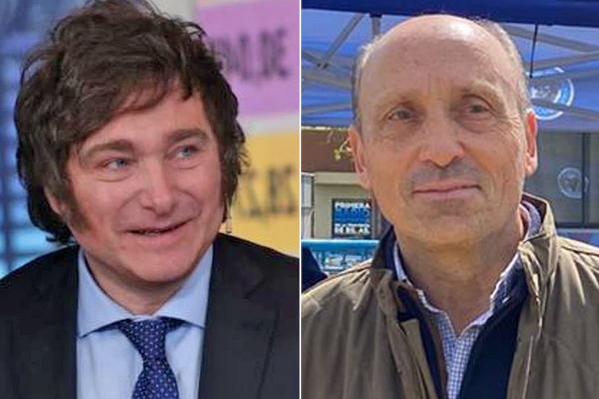 Javier Milei y Horacio Salaverri
