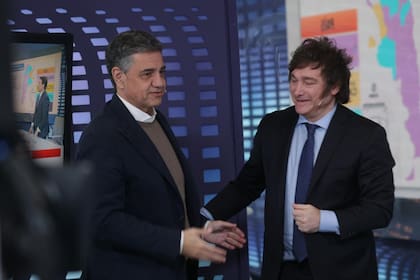 Javier Milei y Jorge Macri