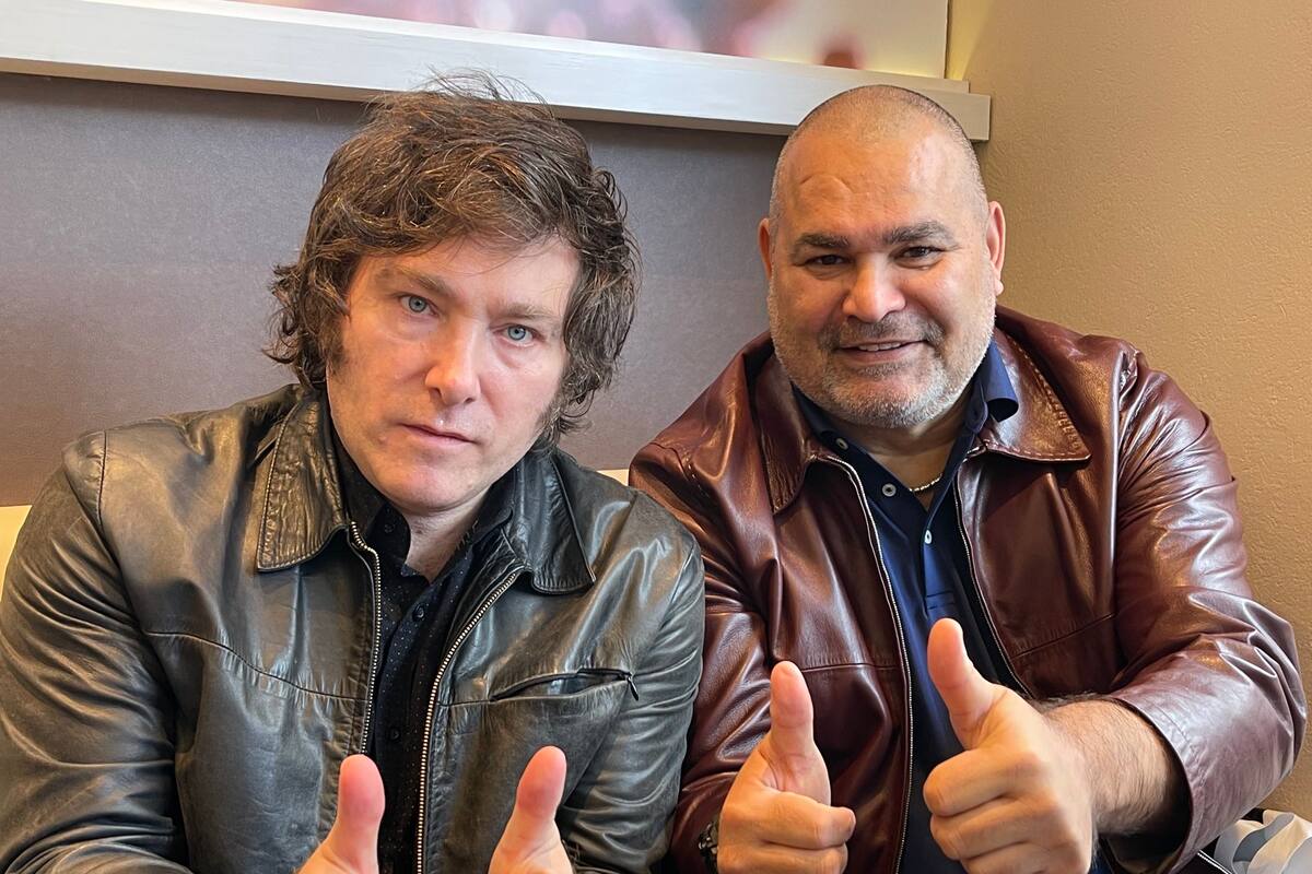 Javier Milei y José Luis Chilavert