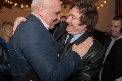 Javier Milei y José Luis Espert, en 2019, cuando eran aliados políticos