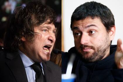 Javier Milei y Juan Grabois
