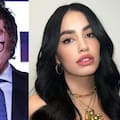 Milei le dijo a una periodista que no tuvo “problema” con el video de Bullrich
