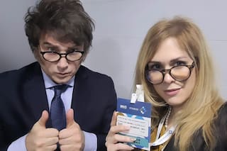 Milei se metió en la interna libertaria, defendió a Lemoine y minimizó a su biógrafo, Nicolás Márquez