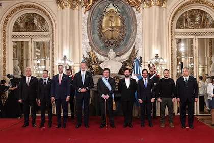 Javier Milei y los mandatarios extranjeros que viajaron para su asunción como presidente