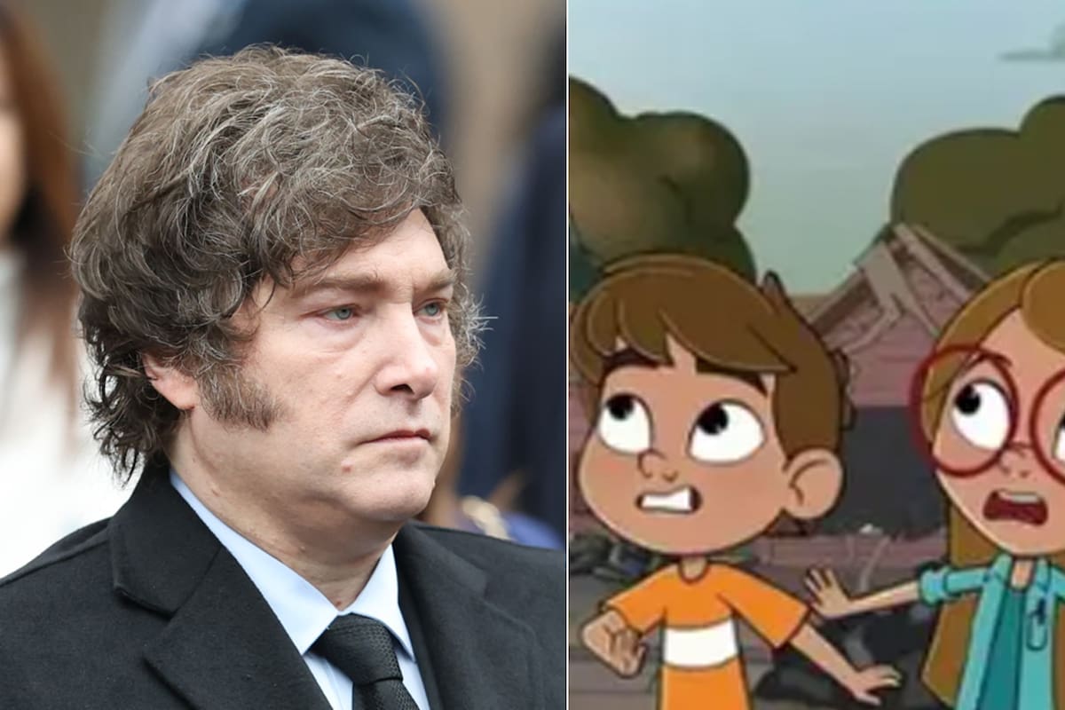 Javier Milei y los nuevos dibujitos del canal Paka Paka