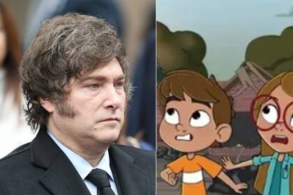 Javier Milei y los nuevos dibujitos del canal Paka Paka