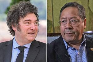 Javier Milei y Luis Arce