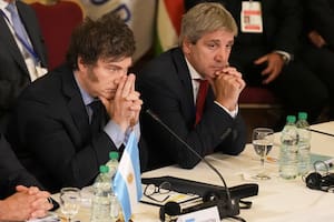 Javier Milei y Luis Caputo