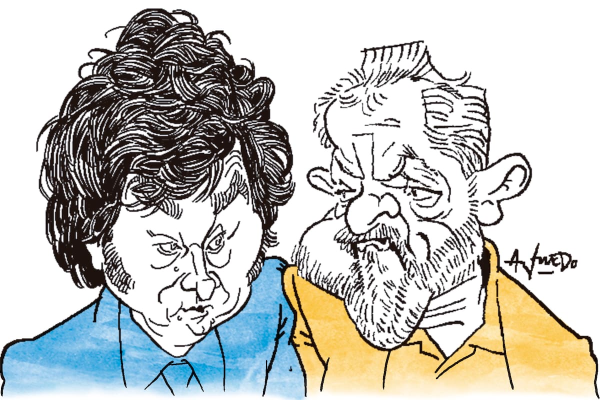 Javier Milei y Lula da Silva
