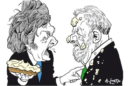 Javier Milei y Lula da Silva