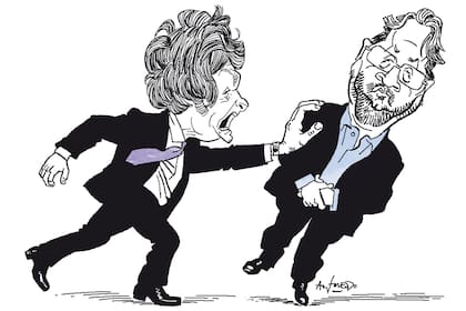 Javier Milei y Marco Lavagna