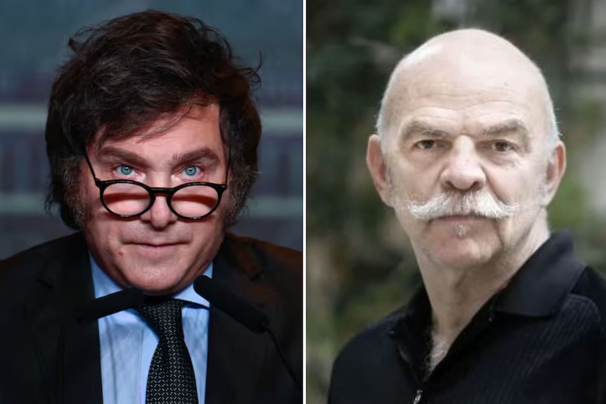 Javier Milei y Martín Caparrós