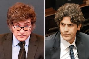 Javier Milei y Martín Lousteau