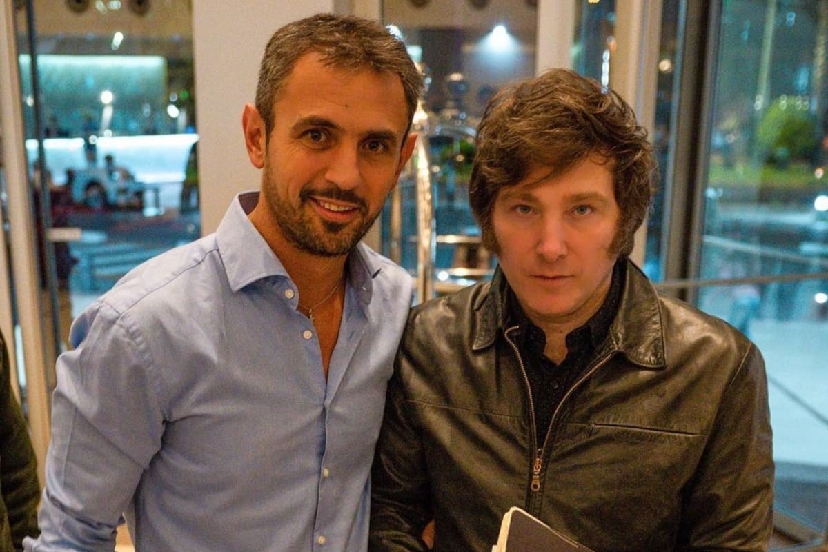 Javier Milei y Martín Menem